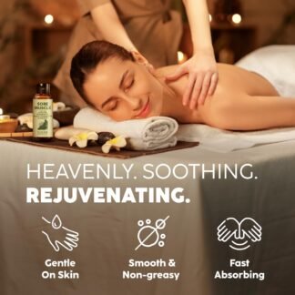 Kukka Sore Muscle Massage Oil for Professional Massages - 3.4 Fl Oz - Made with Eucalyptus & Roman Chamomile, Relaxing Body & Face Oil for Sore Muscles, Spa & Yoga, Fast-Absorbing