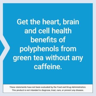 Life Extension Decaffeinated Mega Green Tea Extract – Polyphenol-Rich, Cell Health, Heart Health, Brain Health, Antioxidant Protection – Non-GMO, Gluten-Free, Vegetarian – 100...