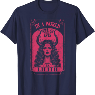Lilith Demon Queen Pagan Goth Goddess Female T-Shirt - lunas-mystic-emporium.com Lilith Demon Queen Pagan Goth Goddess Female T-Shirt