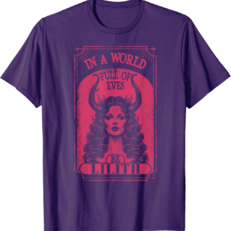 Lilith Demon Queen Pagan Goth Goddess Female T-Shirt - lunas-mystic-emporium.com Lilith Demon Queen Pagan Goth Goddess Female T-Shirt
