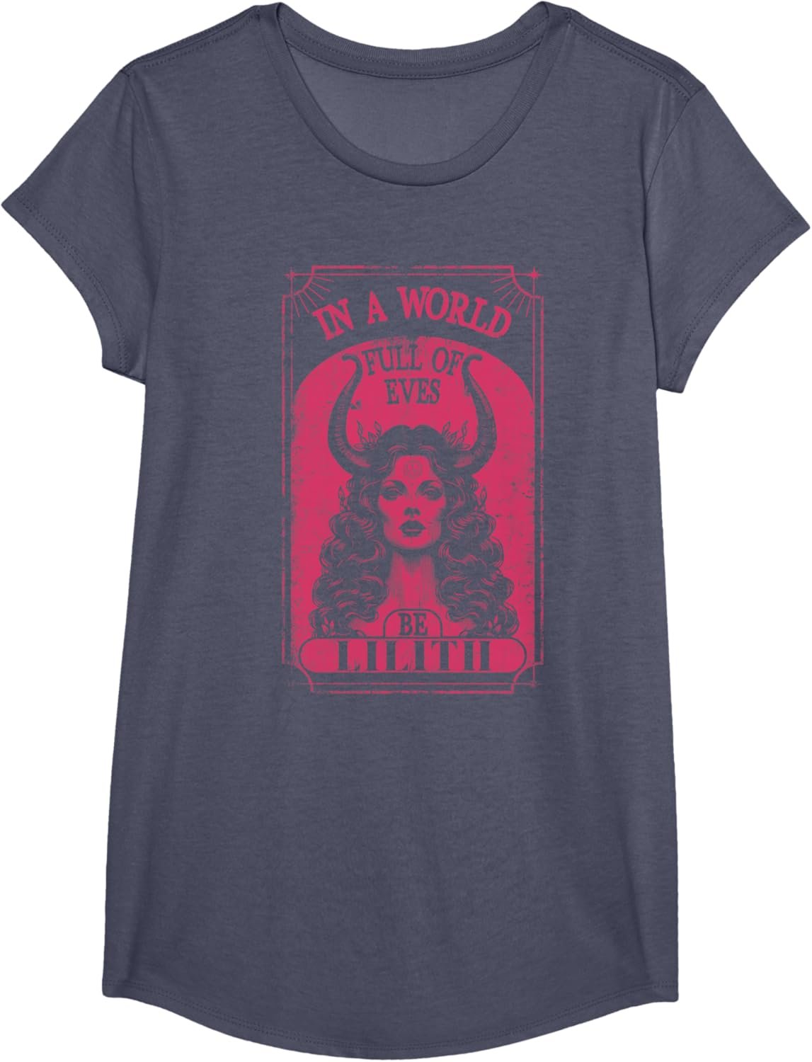 Lilith Demon Queen Pagan Goth Goddess Female T-Shirt - lunas-mystic-emporium.com Lilith Demon Queen Pagan Goth Goddess Female T-Shirt