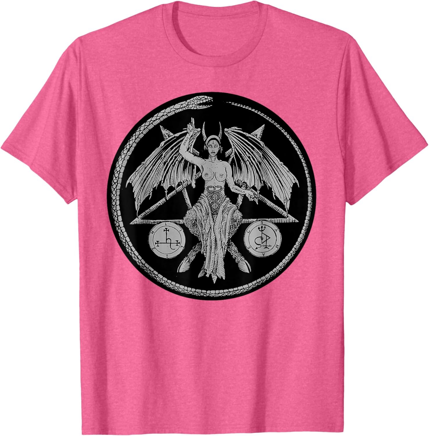 Lilith Female Devil Gothic Pagan Samael Witchcraft Occult T-Shirt - lunas-mystic-emporium.com Lilith Female Devil Gothic Pagan Samael Witchcraft Occult T-Shirt