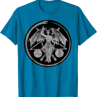 Lilith Female Devil Gothic Pagan Samael Witchcraft Occult T-Shirt - lunas-mystic-emporium.com Lilith Female Devil Gothic Pagan Samael Witchcraft Occult T-Shirt