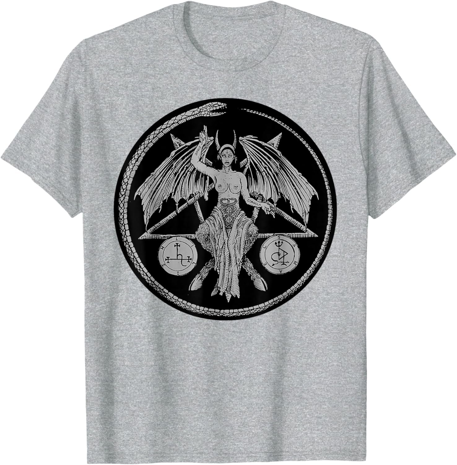 Lilith Female Devil Gothic Pagan Samael Witchcraft Occult T-Shirt - lunas-mystic-emporium.com Lilith Female Devil Gothic Pagan Samael Witchcraft Occult T-Shirt