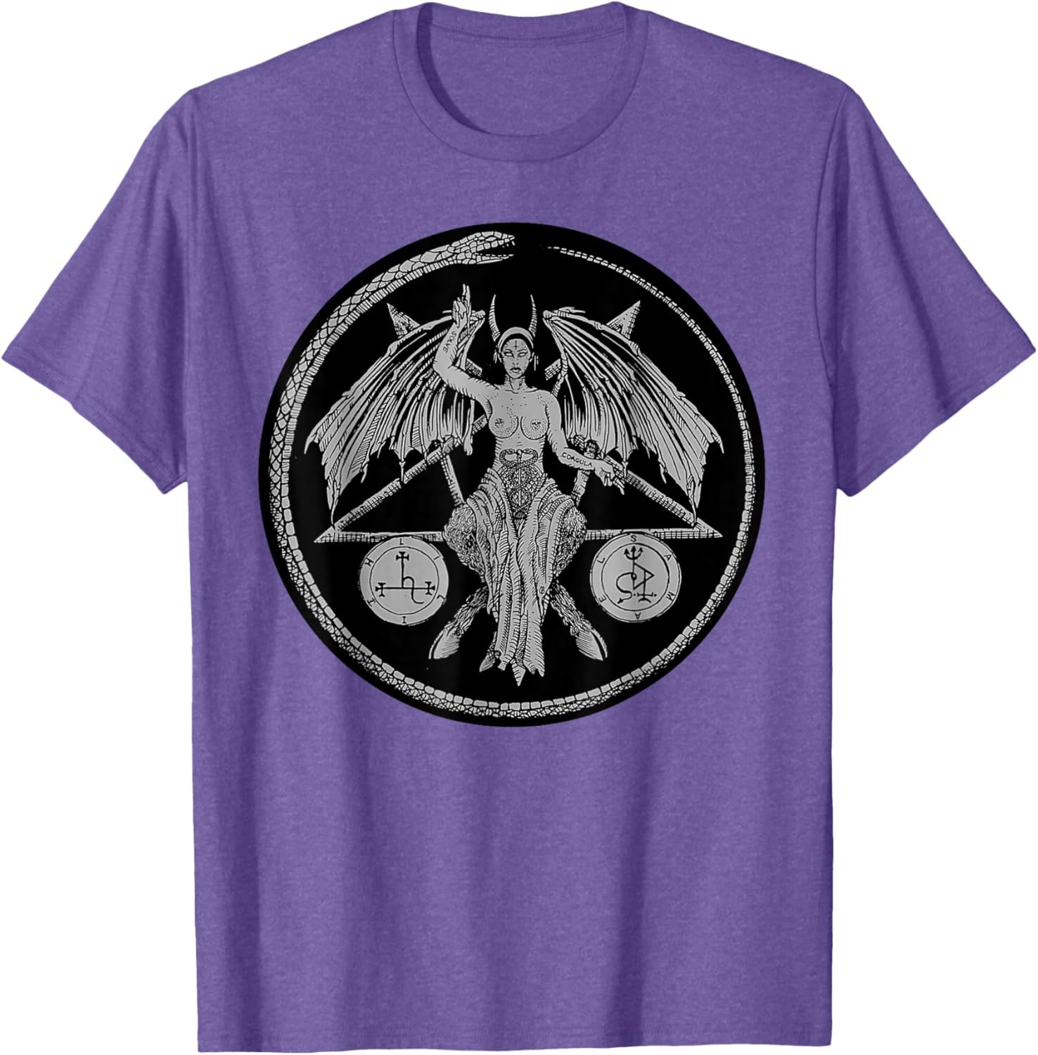 Lilith Female Devil Gothic Pagan Samael Witchcraft Occult T-Shirt - lunas-mystic-emporium.com Lilith Female Devil Gothic Pagan Samael Witchcraft Occult T-Shirt