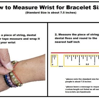 LTC Designs 4mm Round Hematite Stretch Bracelet, 7" For Women, Men,and Friends, Wear Alone or Stack with Other Styles