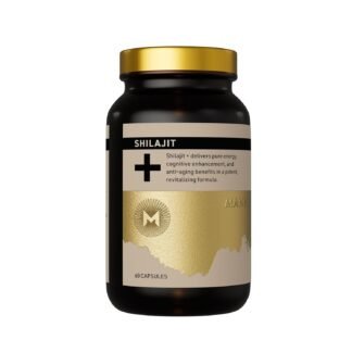 Manna Vitality Shilajit+ Capsules | 1000mg Purified Himalayan Shilajit Resin Supplement | Highest Bioavailability | Energy, Performance, Detox, Vitality, Mental Clarity &...