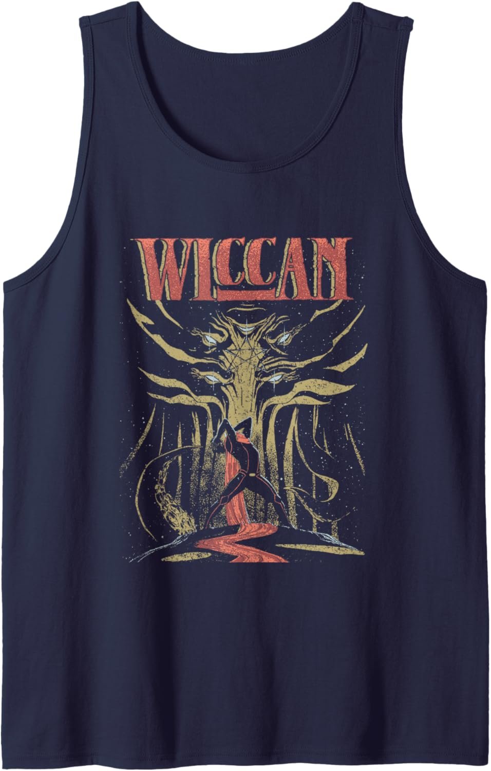 Marvel Universe Classic Pentagram Wiccan Retro Big Poster Tank Top - lunas-mystic-emporium.com Marvel Universe Classic Pentagram Wiccan Retro Big Poster Tank Top