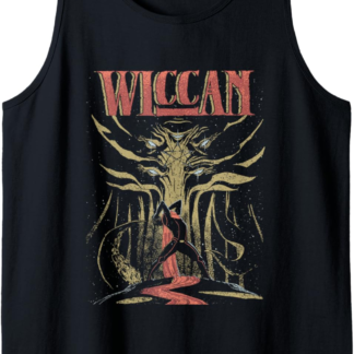 Marvel Universe Classic Pentagram Wiccan Retro Big Poster Tank Top