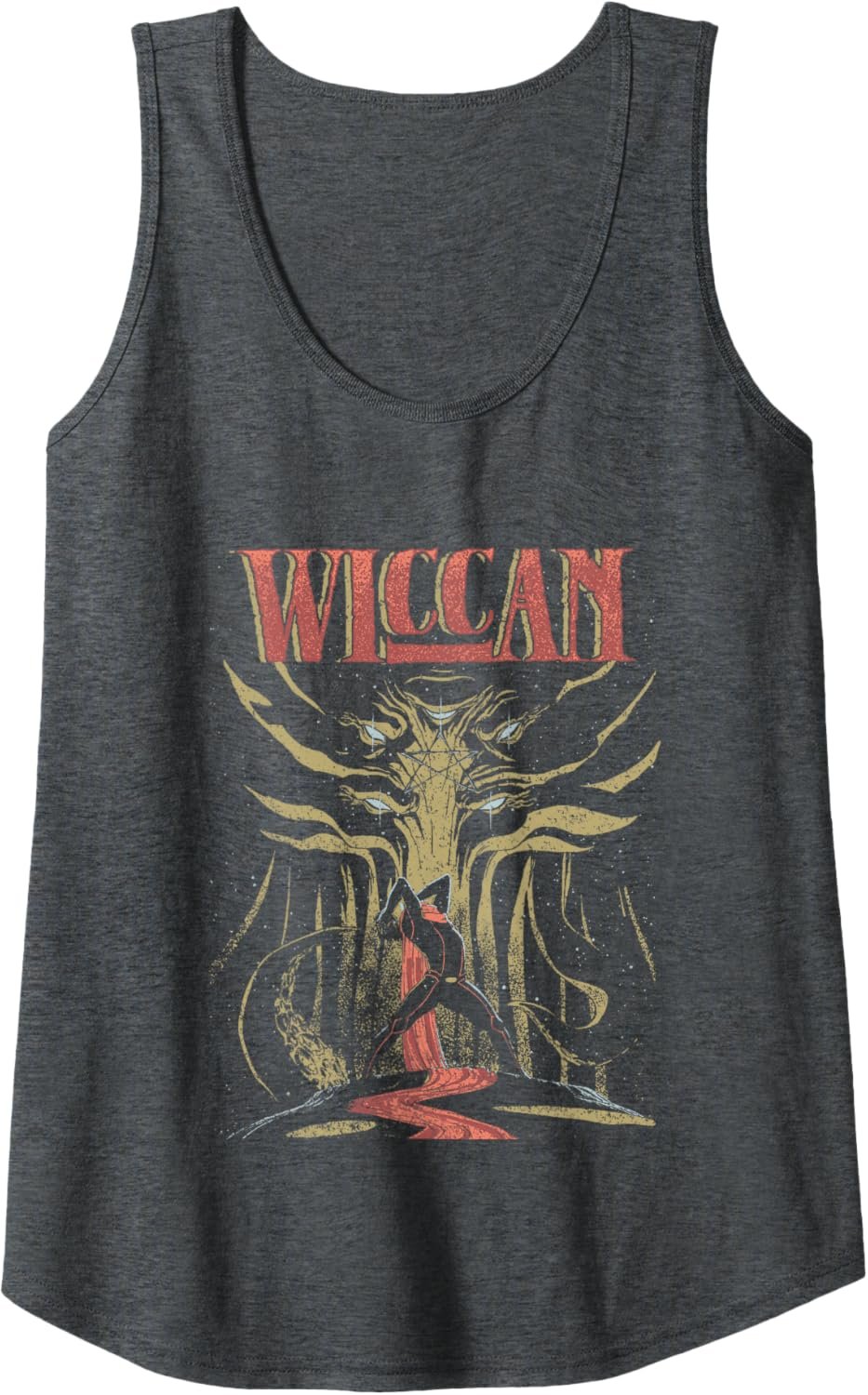 Marvel Universe Classic Pentagram Wiccan Retro Big Poster Tank Top - lunas-mystic-emporium.com Marvel Universe Classic Pentagram Wiccan Retro Big Poster Tank Top