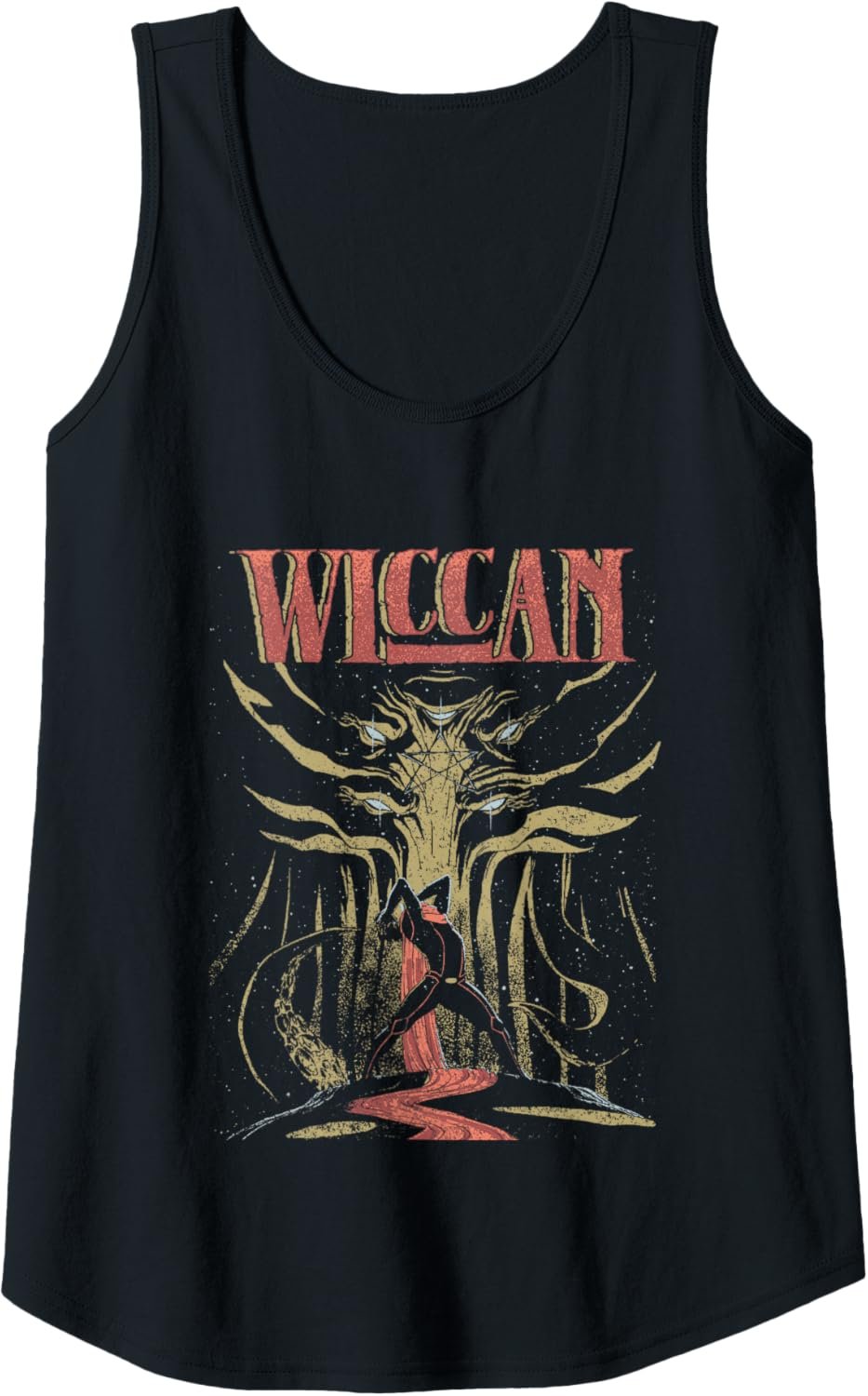 Marvel Universe Classic Pentagram Wiccan Retro Big Poster Tank Top - lunas-mystic-emporium.com Marvel Universe Classic Pentagram Wiccan Retro Big Poster Tank Top
