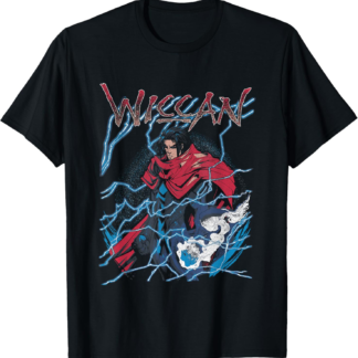 Marvel Universe Classic We Get Wiccan Retro Big Chest Poster T-Shirt