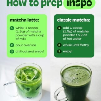 MATCHA DNA Certified Organic Matcha Green Tea Powder (16 oz TIN CAN)