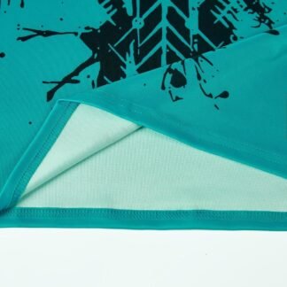 Men’s Viking Graphic Long Sleeve Shirt – Norse Mythology Print Tee Athletic Quick-Dry Performance Top