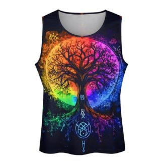 Mens Novelty 3D Viking Print Graphic Tank Tops Muscle Casual Sleeveless T-Shirt Norse Mythology Summer Tees - lunas-mystic-emporium.com Men's Novelty 3D Viking Print Graphic Tank Tops Muscle Casual Sleeveless T-Shirt Norse Mythology Summer Tees