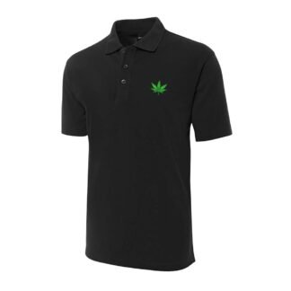 Mens Weed Cannabis 420 Embroidery Shrot Sleeve Polo Shirts Embroidered Shirts - lunas-mystic-emporium.com Mens Weed Cannabis 420 Embroidery Shrot Sleeve Polo Shirts Embroidered Shirts