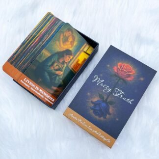 Messy Truth Oracle, Oracle Cards for Beginners, 54 Cards Deck for Love Relationship Clarity, Emotional Healing and No-Contact Reflection, Straight-Talking Cards for Shadow Work...