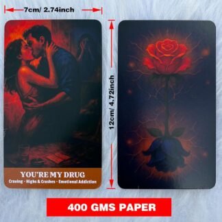 Messy Truth Oracle, Oracle Cards for Beginners, 54 Cards Deck for Love Relationship Clarity, Emotional Healing and No-Contact Reflection, Straight-Talking Cards for Shadow Work...