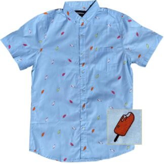 Molokai Surf Button Down Slim Fit Hawaiian Short Sleeve Shirts