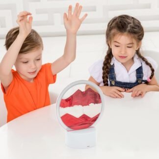 Moving Sand Art with Light7 ColorTouch Control3D Glass Quicksand Painting Bedside Lamp Decompression Liquid Office Decoration Gift Red - lunas-mystic-emporium.com Moving Sand Art with Light(7 Color/Touch Control),3D Glass Quicksand Painting Bedside Lamp Decompression Liquid Office Decoration Gift (Red)