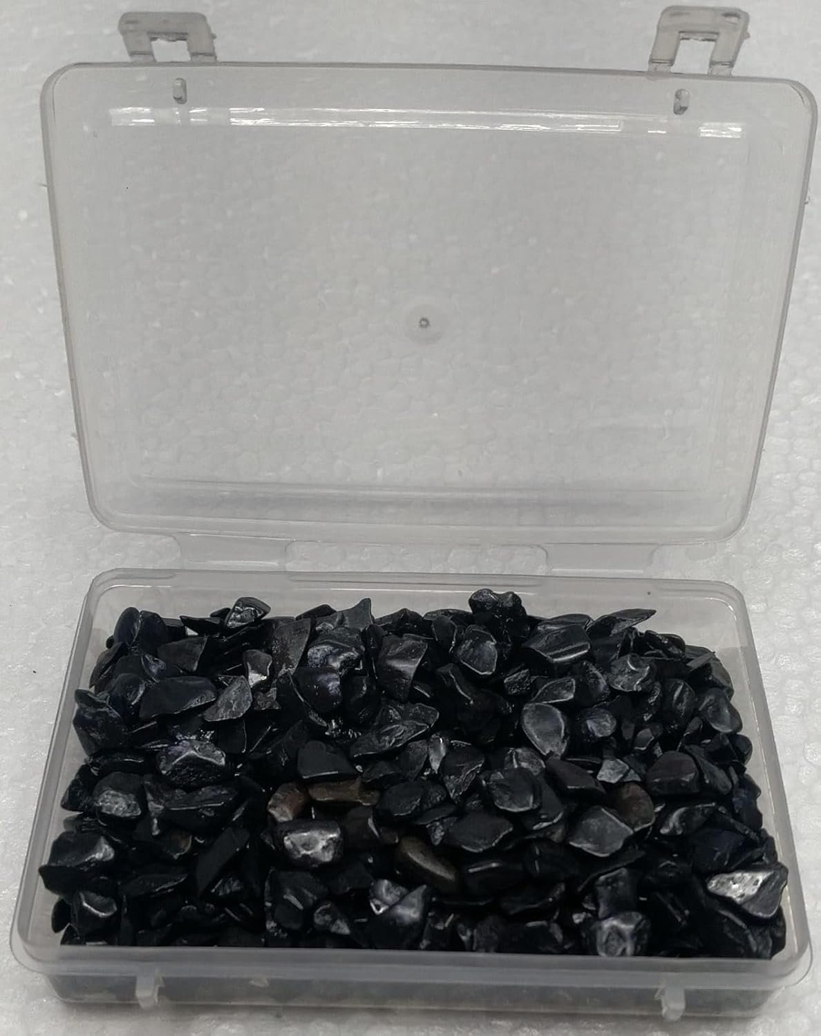 Natural Black Hakik Agate Stones Chip Pack of 100 gm for Home DécorMeditation - lunas-mystic-emporium.com Natural Black Hakik Agate Stones Chip Pack of 100 gm for Home Décor/Meditation.