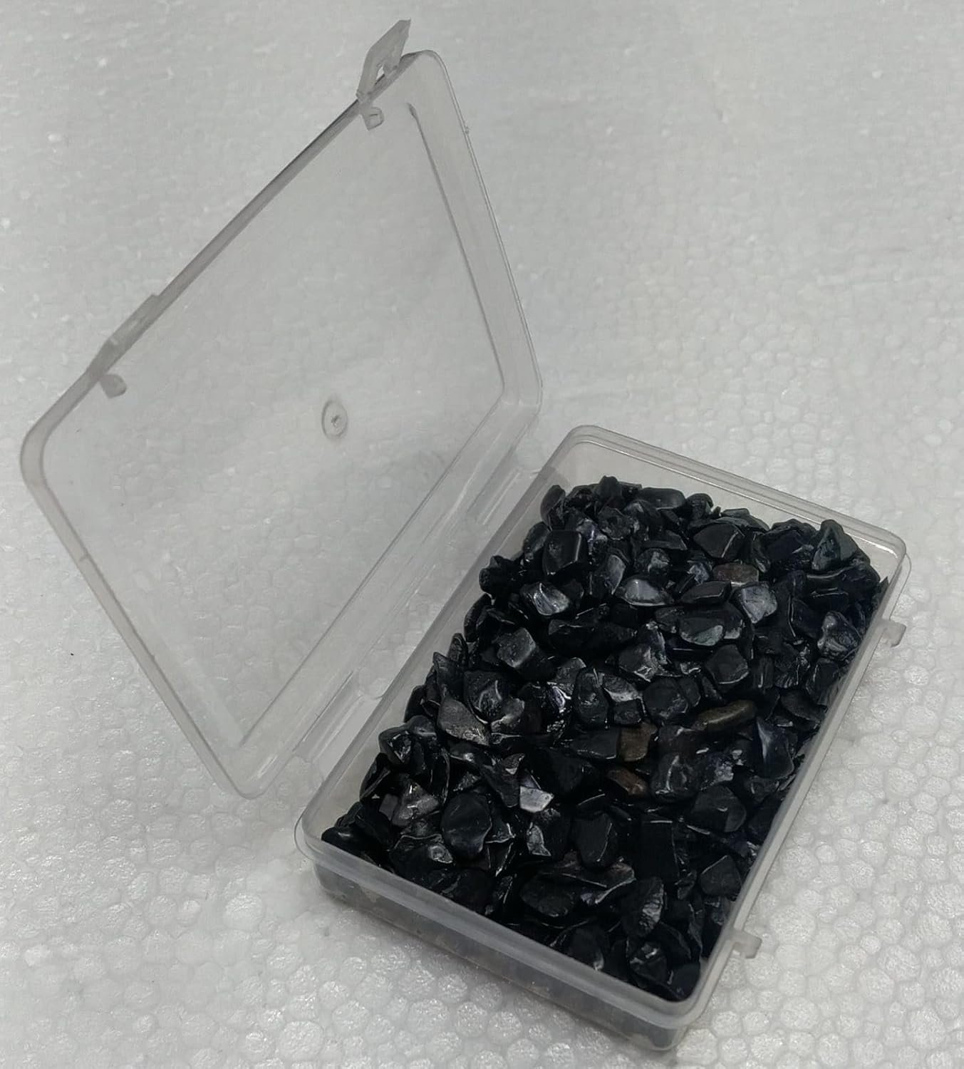 Natural Black Hakik Agate Stones Chip Pack of 100 gm for Home DécorMeditation - lunas-mystic-emporium.com Natural Black Hakik Agate Stones Chip Pack of 100 gm for Home Décor/Meditation.