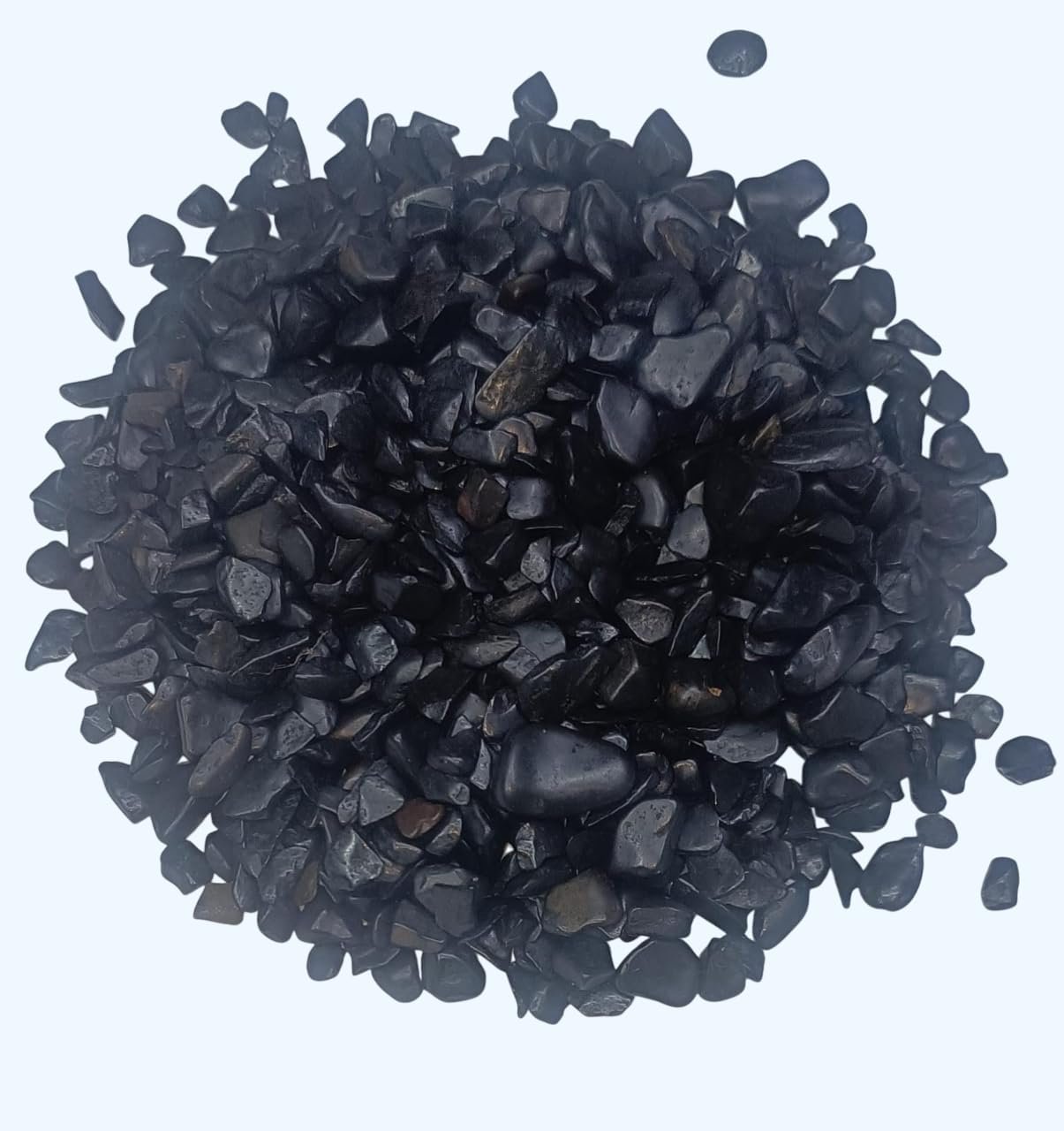 Natural Black Hakik Agate Stones Chip Pack of 100 gm for Home DécorMeditation - lunas-mystic-emporium.com Natural Black Hakik Agate Stones Chip Pack of 100 gm for Home Décor/Meditation.