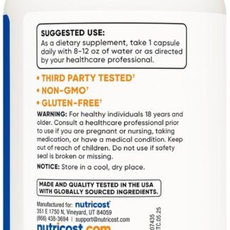 Nutricost Boron Capsules 10mg, 240 Vegetarian Capsules, Gluten Free and Non-GMO