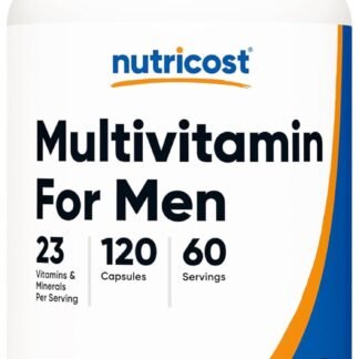 Nutricost Multivitamin for Men 120 Capsules - Vitamins and Minerals for The Healthy Man