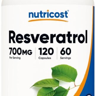 Nutricost Resveratrol 700mg, 120 Capsules - Vegan, Gluten Free, Non-GMO