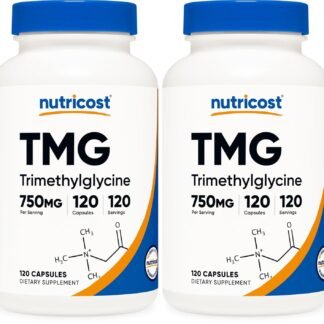 Nutricost TMG (Trimethylglycine) 750mg, 120 Capsules
