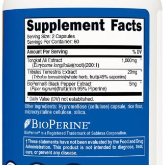 Nutricost Tongkat Ali 1000mg 120 Capsules - with Tribulus Terrestris and BioPerine Vegetarian Caps Non-GMO Gluten Free Potent Extract - lunas-mystic-emporium.com Nutricost Tongkat Ali 1,000mg 120 Capsules - with Tribulus Terrestris and BioPerine, Vegetarian Caps, Non-GMO, Gluten Free, Potent Extract