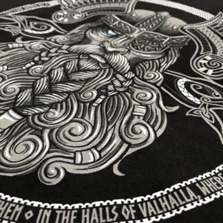 Odin | Norse Mythology God Valkyrie Valhalla Viking Raven Nordic Thor T-Shirt