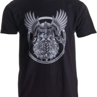 Odin | Norse Mythology God Valkyrie Valhalla Viking Raven Nordic Thor T-Shirt