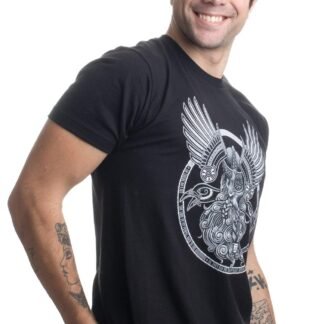 Odin | Norse Mythology God Valkyrie Valhalla Viking Raven Nordic Thor T-Shirt