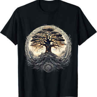 Odin Tree of Life Viking Walhalla Pagan T-Shirt