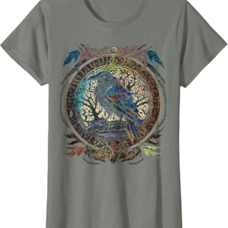 Odin's Raven Northman Valhalla Norse Mythology T-Shirt