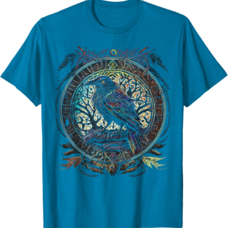 Odin's Raven Northman Valhalla Norse Mythology T-Shirt