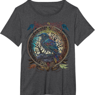 Odin's Raven Northman Valhalla Norse Mythology T-Shirt