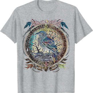 Odin's Raven Northman Valhalla Norse Mythology T-Shirt