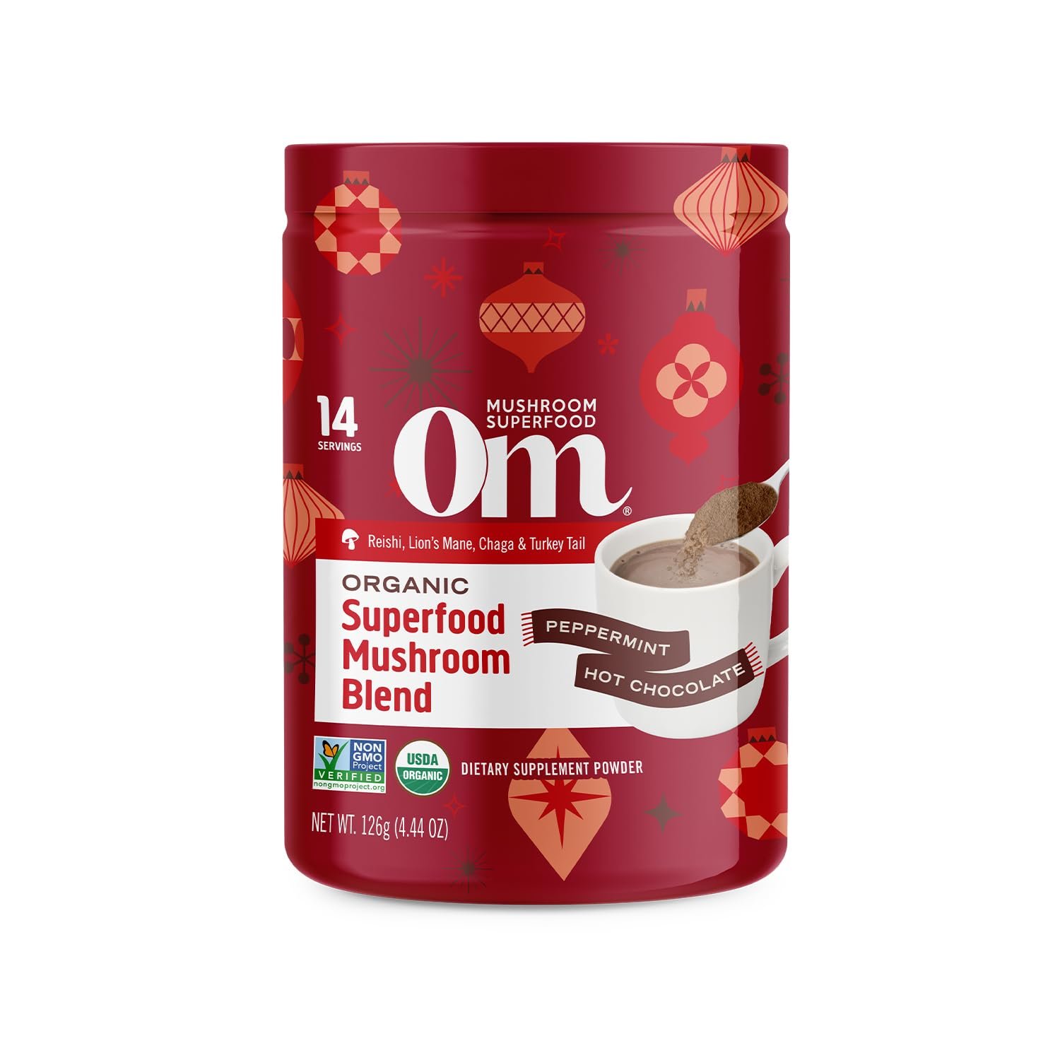 OM MUSHROOM SUPERFOOD Coffee Blend Organic Arabica with Lions Mane Cordyceps Reishi Turkey Tail Ginkgo Biloba Supports Energy Focus Mental Clarity Single Serve - lunas-mystic-emporium.com OM MUSHROOM SUPERFOOD Coffee Blend – Organic Arabica with Lion’s Mane, Cordyceps, Reishi, Turkey Tail & Ginkgo Biloba – Supports Energy, Focus & Mental Clarity – Single Serve...