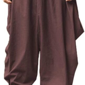 ONTTNO Mens Harem Pants Loose Stretchy Waist Casual Hippie Trousers - lunas-mystic-emporium.com ONTTNO Men's Harem Pants Loose Stretchy Waist Casual Hippie Trousers
