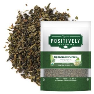 Organic Positively Tea Company, Pinhead Gunpowder Green Tea, Loose Leaf, 16 Ounce
