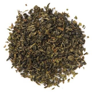 Organic Positively Tea Company, Pinhead Gunpowder Green Tea, Loose Leaf, 16 Ounce