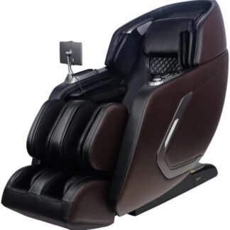 Osaki 4D Bravo Duo Massage Chair with Self-Adaptive SL-Tack, Intelligent Voice Contol, Computer Body Scan, Black