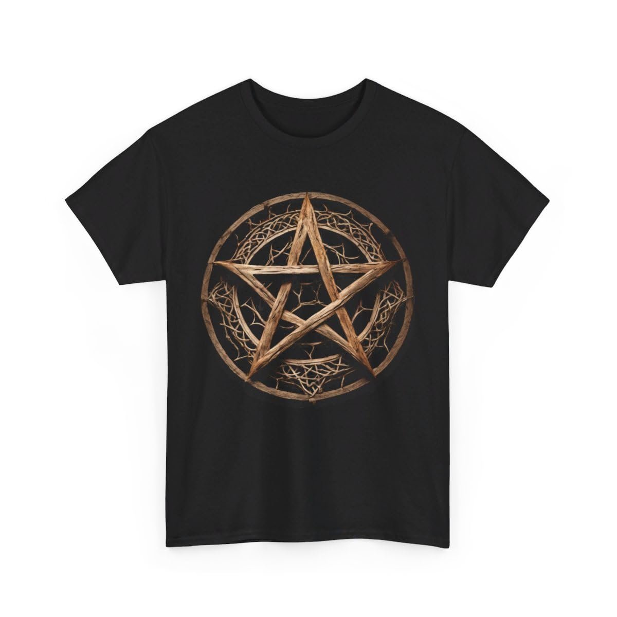 Pentacle Pentagram Wiccan Pagan T-Shirt - lunas-mystic-emporium.com Pentacle Pentagram Wiccan Pagan T-Shirt
