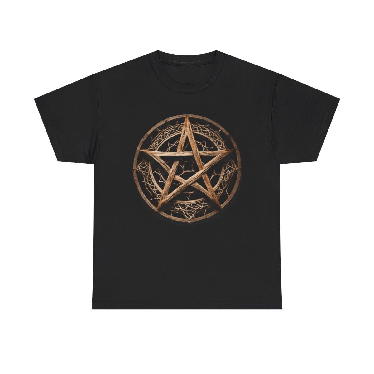 Pentacle Pentagram Wiccan Pagan T-Shirt - lunas-mystic-emporium.com Pentacle Pentagram Wiccan Pagan T-Shirt