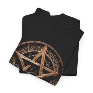 Pentacle Pentagram Wiccan Pagan T-Shirt - lunas-mystic-emporium.com Pentacle Pentagram Wiccan Pagan T-Shirt