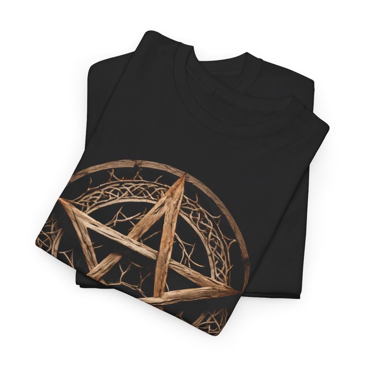 Pentacle Pentagram Wiccan Pagan T-Shirt - lunas-mystic-emporium.com Pentacle Pentagram Wiccan Pagan T-Shirt