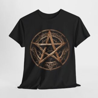 Pentacle Pentagram Wiccan Pagan T-Shirt - lunas-mystic-emporium.com Pentacle Pentagram Wiccan Pagan T-Shirt